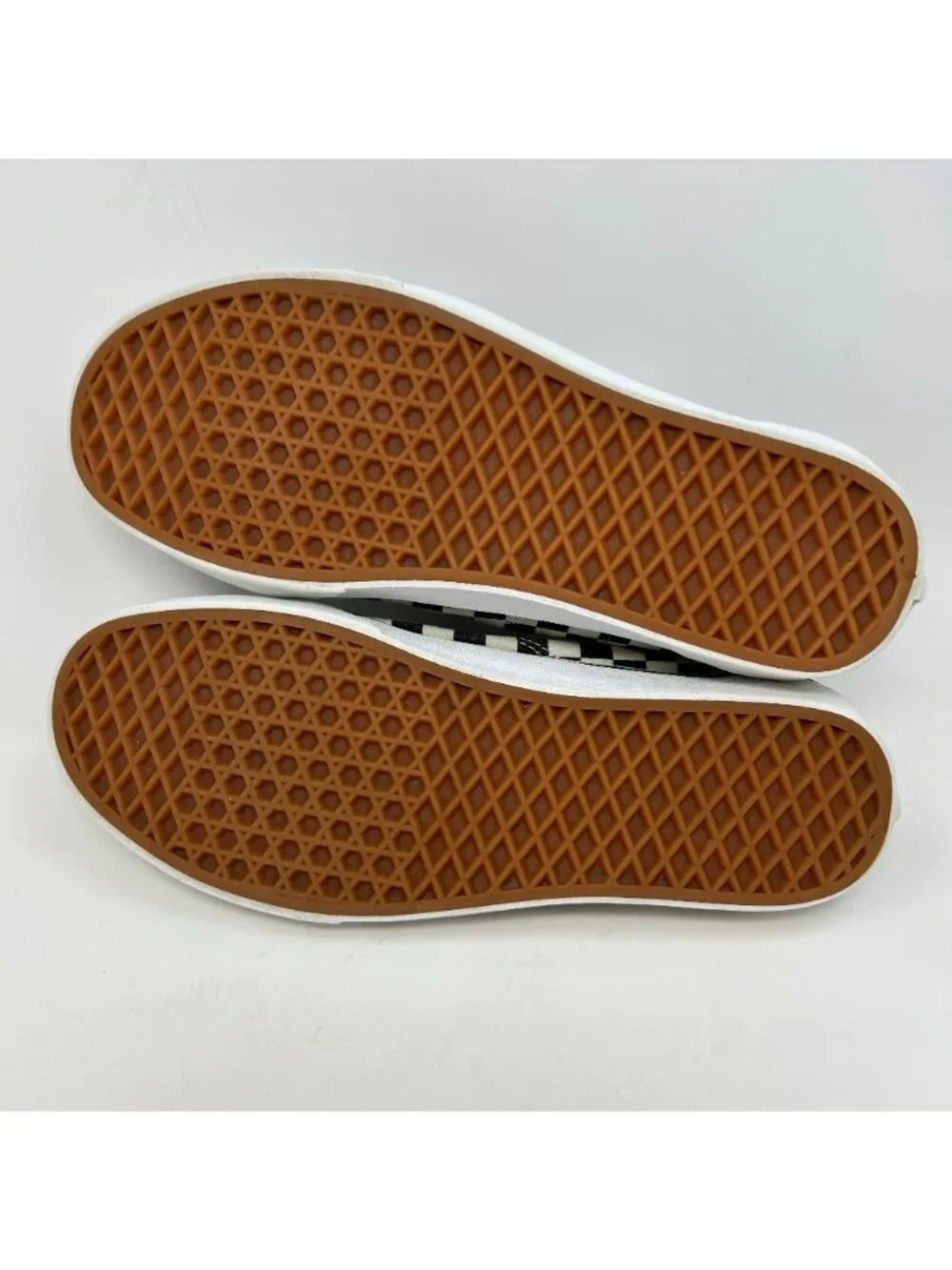 Vans Old Skool Checkerboard Black White  Skate Shoes Size 10.5 Men / 12 Wmns